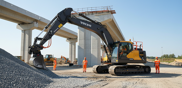 Roboty ziemne przy inwestycji budowlanej